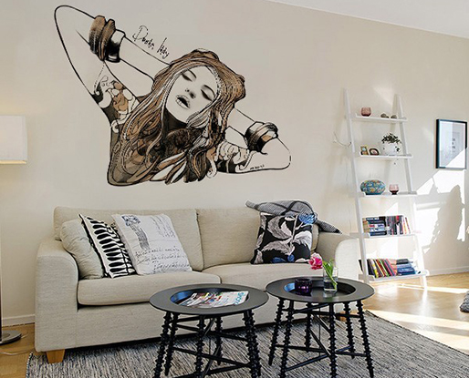 Vinilo decorativo con glamour