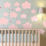 Vinilos con nubes para bebés